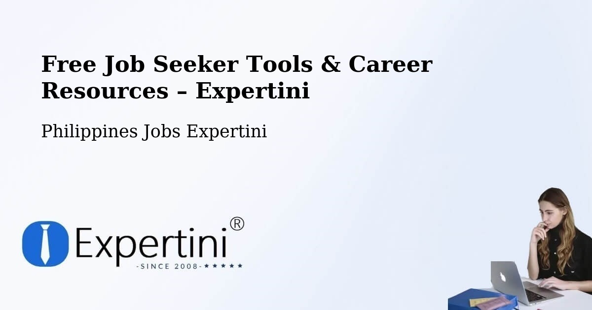 Free Job Seeker Tools & Career Resources – Kudanding - Kudanding, Philippines Jobs Expertini