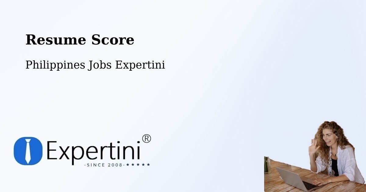 Resume Score & Job Description Match Tool – Kudanding - Philippines Jobs Expertini