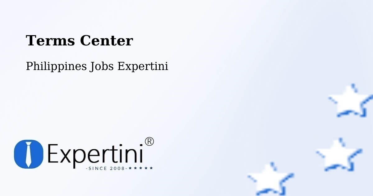 Terms of Service – Kudanding - Philippines Jobs Expertini